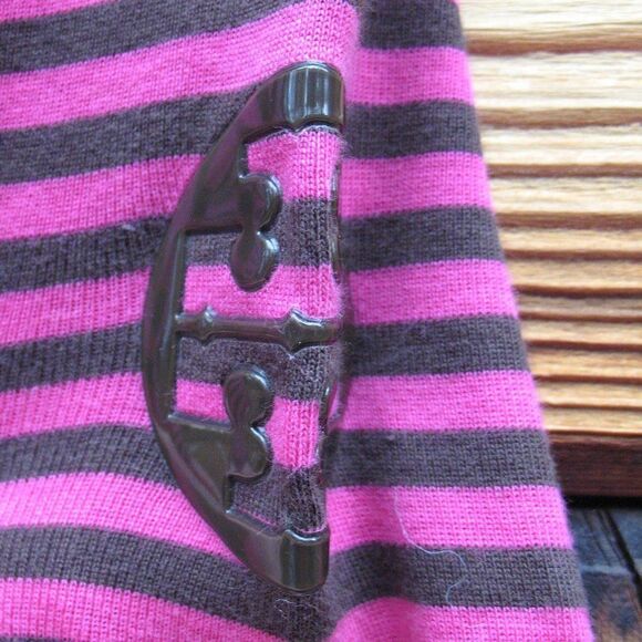 Tory Burch Striped Logo Dress - Picture 5 of 9
